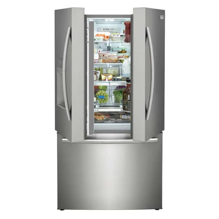 Frigidaire Gallery 36 In 27,8 Cu Ft Refrigerator Bottom Freezer, French door - GRFS2853AF Stainless Online