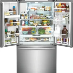 Frigidaire Gallery 36 In 27,8 Cu Ft Refrigerator Bottom Freezer, French door - GRFS2853AF Stainless Online