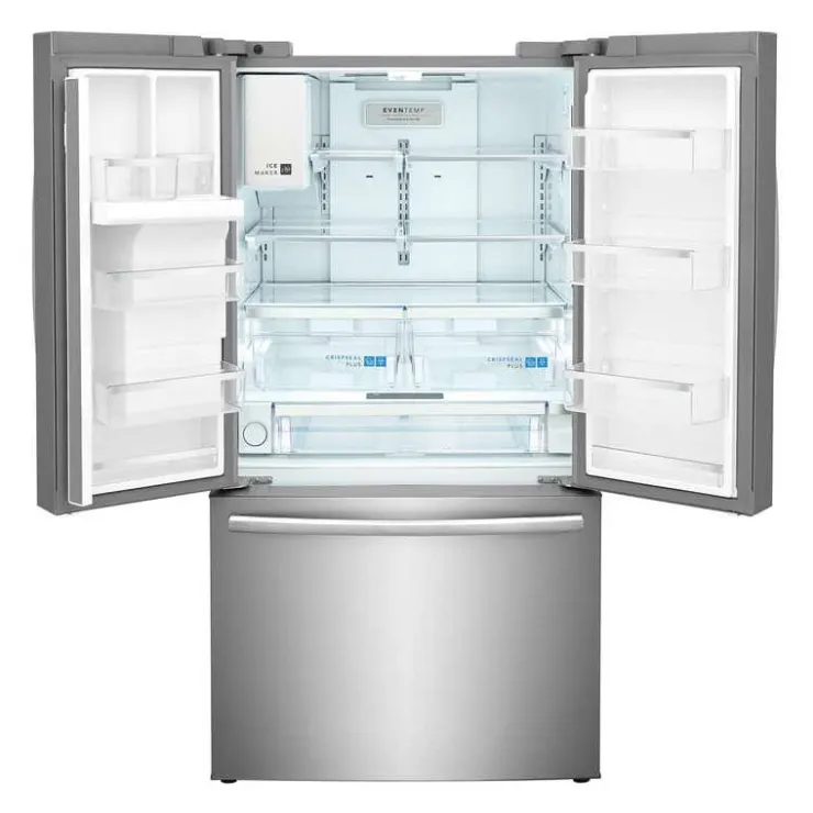 Frigidaire Gallery 36 In 27,8 Cu Ft Refrigerator Bottom Freezer, French door - GRFS2853AF Stainless Online