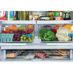 Frigidaire Gallery 36 In 27,8 Cu Ft Refrigerator Bottom Freezer, French door - GRFS2853AF Stainless Online