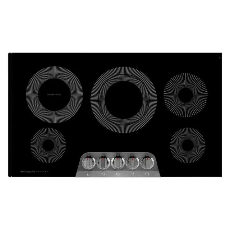 Frigidaire Gallery Cooktop Glass-Ceramic 36" Electric - GCCE3670AD Black Best