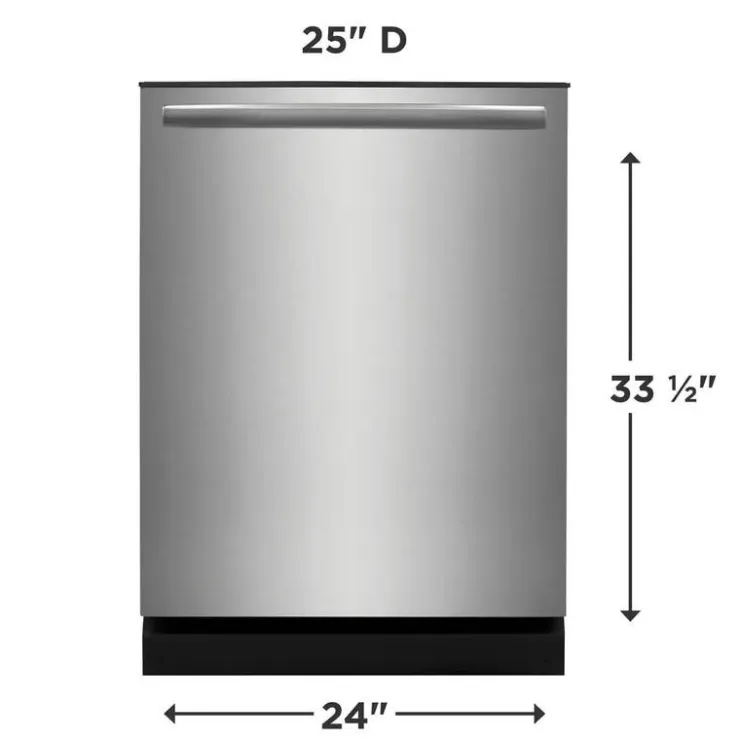 Frigidaire Gallery dishwasher Built-In 24" 52dB - GDPH4515AF Stainless Sale