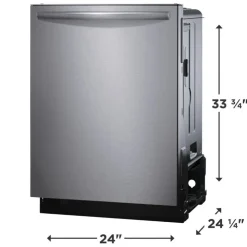 Frigidaire Gallery Dishwasher Built-In 24" 45dB - GDSH4735AF Stainless Best