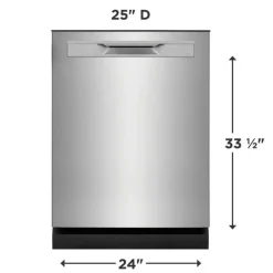 Frigidaire Gallery dishwasher Built-In 24" 52dB - GDPP4515AF Stainless Sale