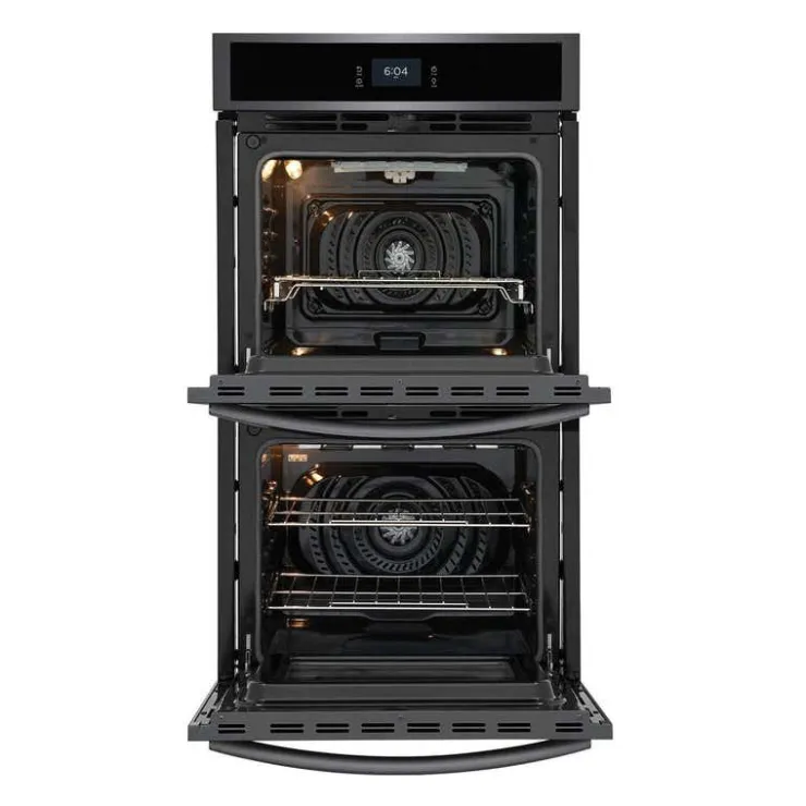 Frigidaire Gallery Double Built-in Wall Oven 27" Electric - GCWD2767AD Black Stainless New