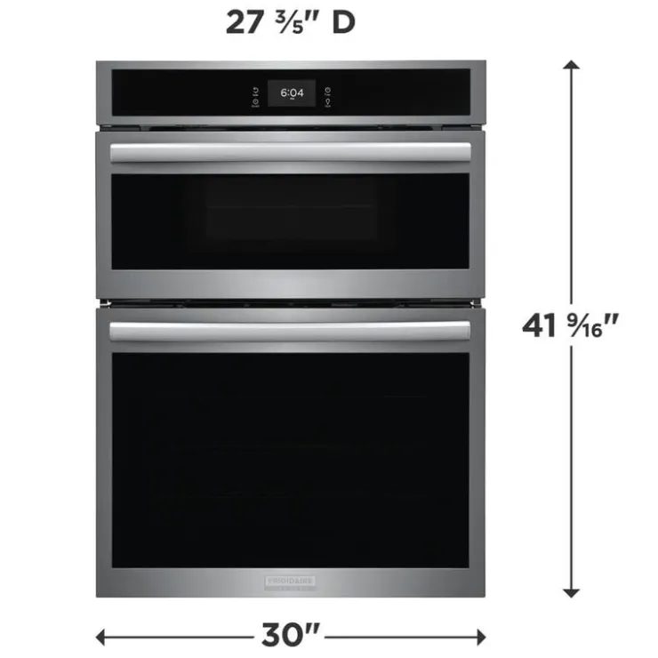 Frigidaire Gallery Double Wall Oven 30" - GCWM3070AF Stainless Discount
