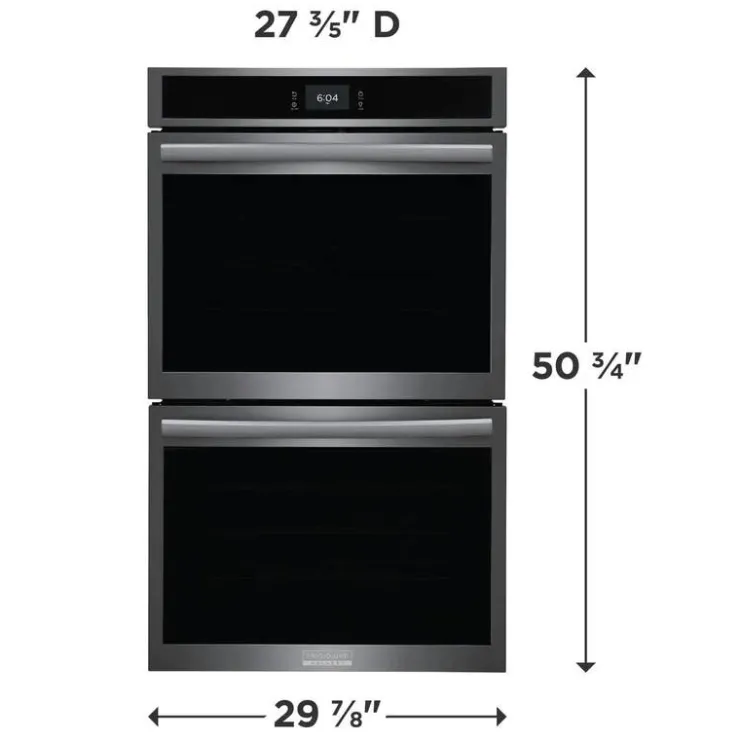 Frigidaire Gallery Double Wall Oven 30" Electric - GCWD3067AD Black Stainless Best