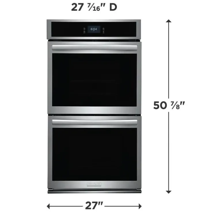 Frigidaire Gallery Double Built-in Wall Oven 27" Electric - GCWD2767AF Stainless Outlet