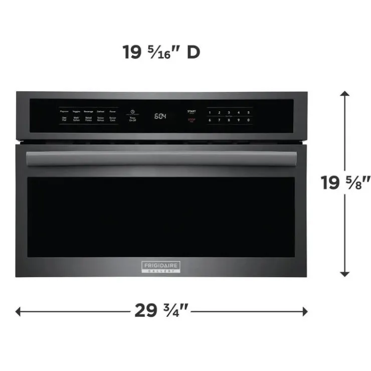 Frigidaire Gallery Microwaves 30" GMBD3068AD Stainless Hot