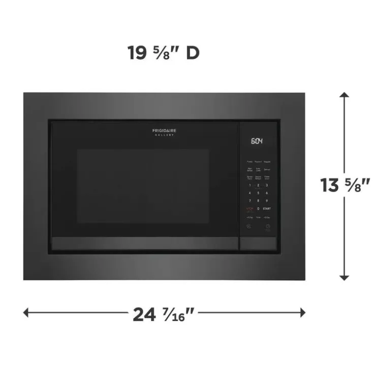 Frigidaire Gallery Microwave 1100 24.5" GMBS3068AD Black Stainless