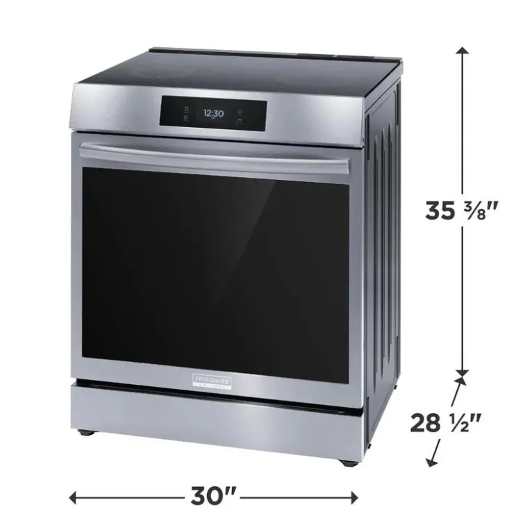 Frigidaire Gallery Range 30" Electric Induction - GCFI306CBF Stainless New