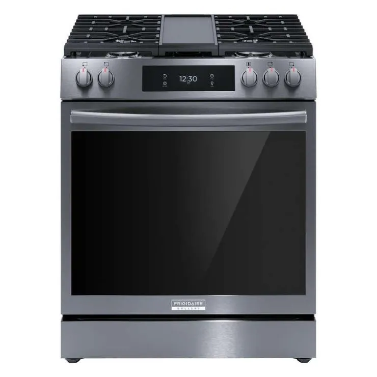 Frigidaire Gallery Range 30" Electric Glass-Ceramic - GCFG3060BD Black Stainless Online