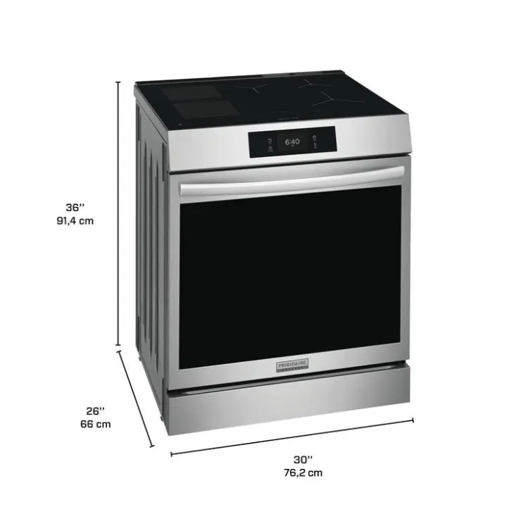 Frigidaire Gallery Range 30" Electric Induction - GCFI307CBF Stainless Best