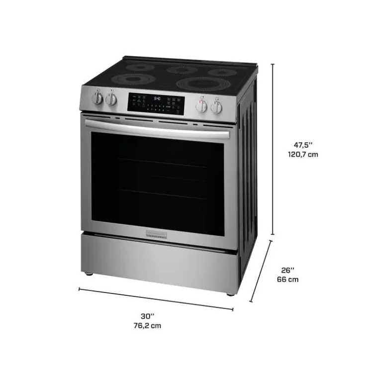 Frigidaire Gallery Range 30" Electric Glass-Ceramic - GCFE305CBF Stainless Sale