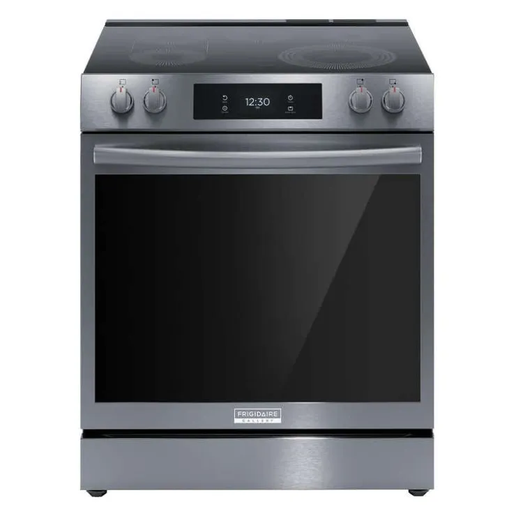 Frigidaire Gallery Range 30" Electric Glass-Ceramic - GCFE306CBD Black Stainless Clearance