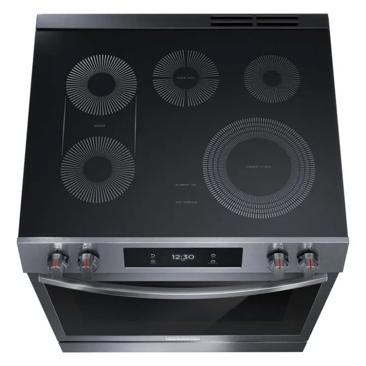 Frigidaire Gallery Range 30" Electric Glass-Ceramic - GCFE306CBD Black Stainless Clearance