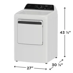 Frigidaire Gas Dryer Front-Load 27