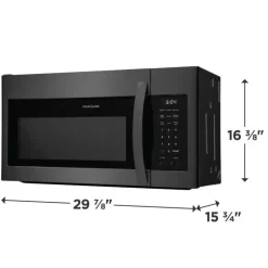 Frigidaire Microvawe/Range Hood, , 300 - FMOS1846BD Black Stainless Outlet