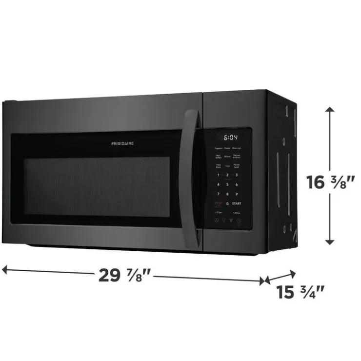 Frigidaire Microvawe/Range Hood, , 300 - FMOS1846BD Black Stainless Outlet