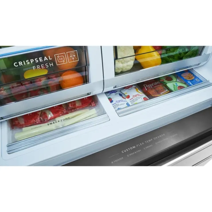 Frigidaire Professional 22 Cu ft 36 In Refrigerator Bottom Freezer, French door - PRMC2290BF Stainless Online