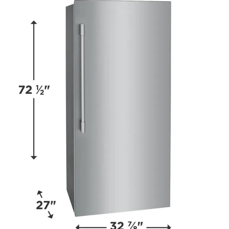 Frigidaire Professional 19 Cu Ft 33 In Refrigerator All refrigerator - FPRU19F8WF Stainless Hot