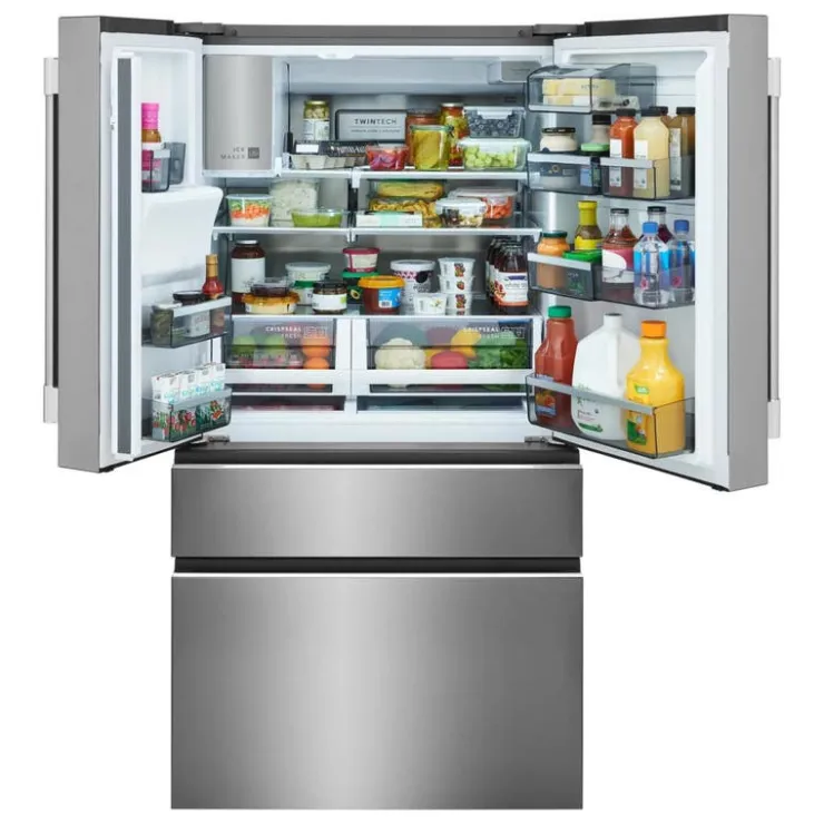 Frigidaire Professional 26 Cu ft 36 In Refrigerator Bottom Freezer, French door - PRMS2790BF Stainless Best