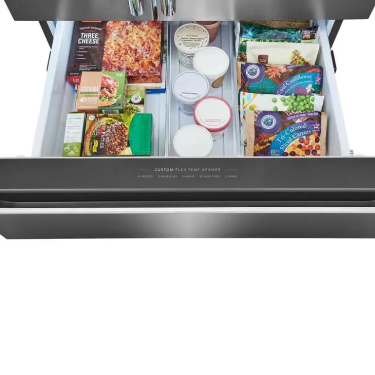 Frigidaire Professional 26 Cu ft 36 In Refrigerator Bottom Freezer, French door - PRMS2790BF Stainless Best
