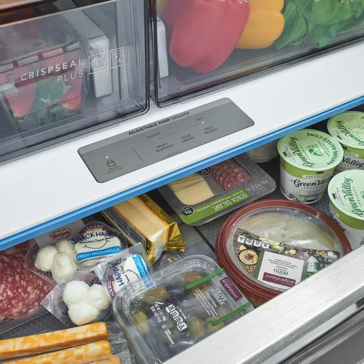 Frigidaire Professional 28 Cu Ft 36 In Refrigerator Bottom Freezer, French door - PRFS2883AF Stainless Clearance