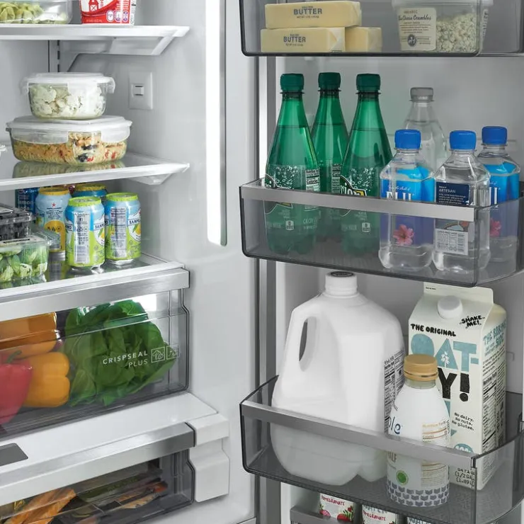 Frigidaire Professional 22 Cu Ft 36 In Refrigerator Bottom Freezer, French door - PRFC2383AF Stainless Online