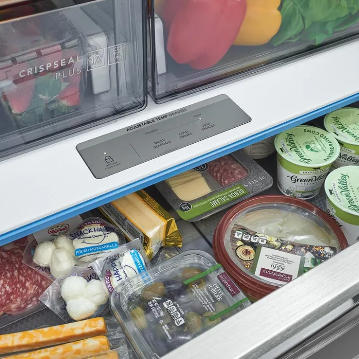 Frigidaire Professional 22 Cu Ft 36 In Refrigerator Bottom Freezer, French door - PRFC2383AF Stainless Online