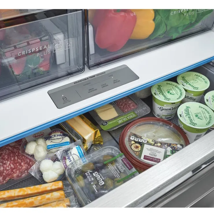 Frigidaire Professional 23 Cu Ft 36 In Refrigerator Bottom Freezer, French door - PRFG2383AF Stainless Discount