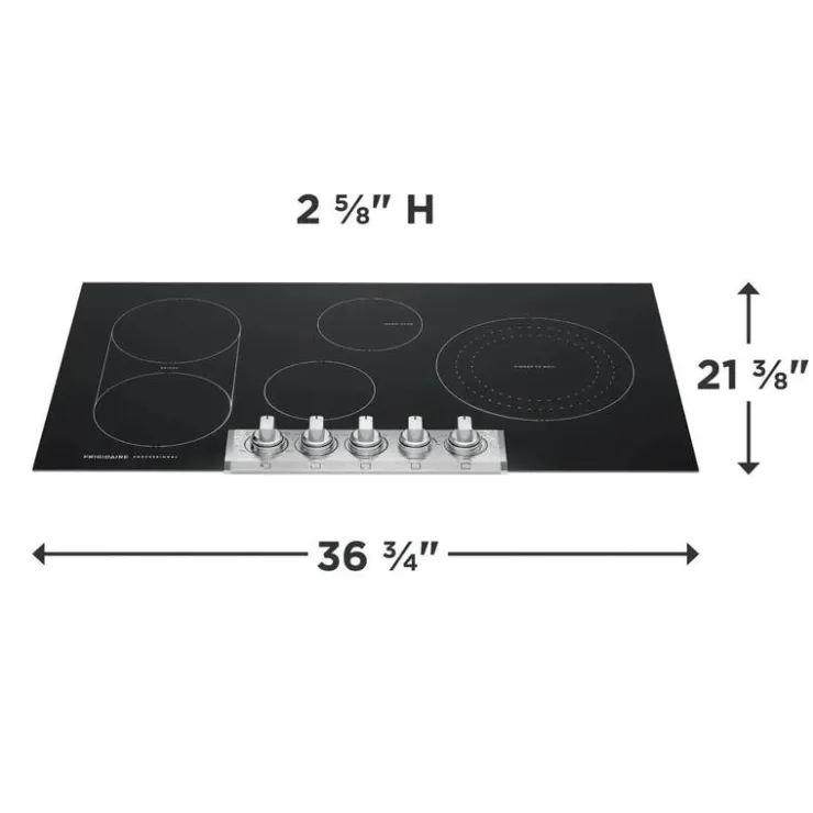 Frigidaire Professional Cooktop Glass-Ceramic 36" - PCCE3680AF Black New