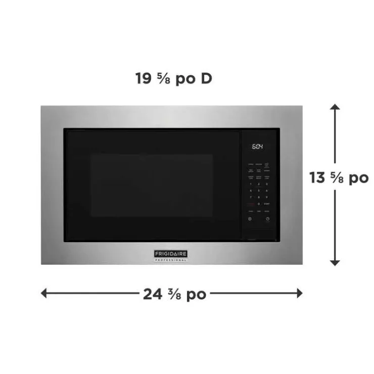 Frigidaire Professional Microwave 1100 24.5" PMBS3080BF Stainless Online