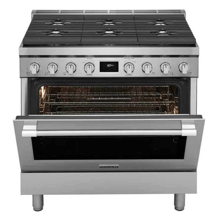 Frigidaire Professional Range 36" Dual Energy Gas - PCFD3670AF Stainless Best