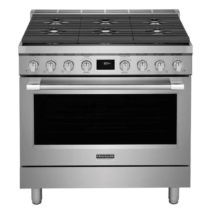 Frigidaire Professional Range 36" Dual Energy Gas - PCFD3670AF Stainless Best