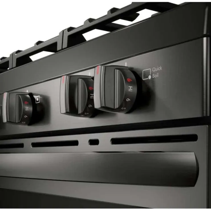 Frigidaire Range 30" Electric Gas - FCRG3083AD Black Stainless