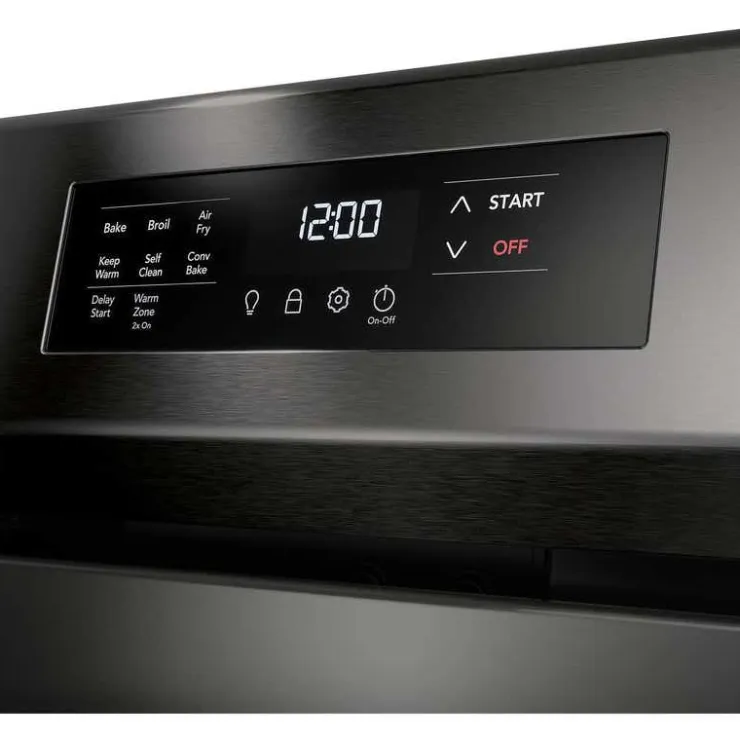 Frigidaire Range 30" Electric Glass-Ceramic - FCRE308CAD Black Stainless