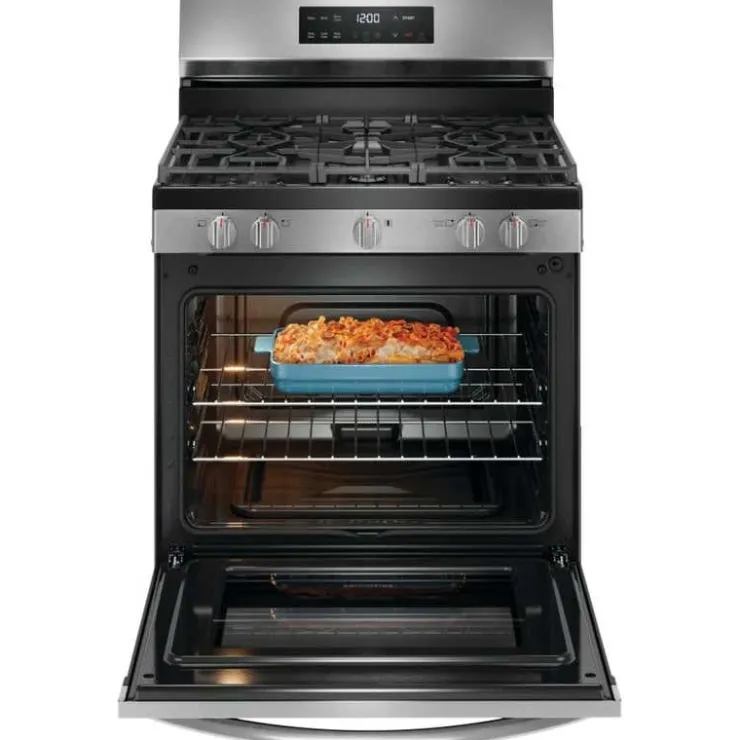 Frigidaire Range 30" Electric Gas - FCRG3062AS Stainless New