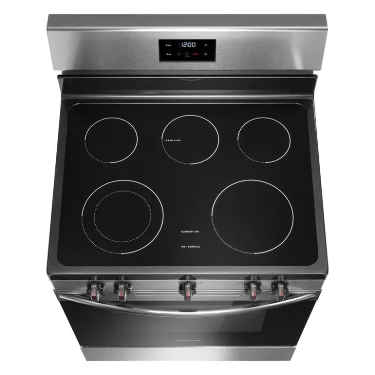 Frigidaire Range 30" Electric Glass-Ceramic - FCRE305CBS Stainless Outlet