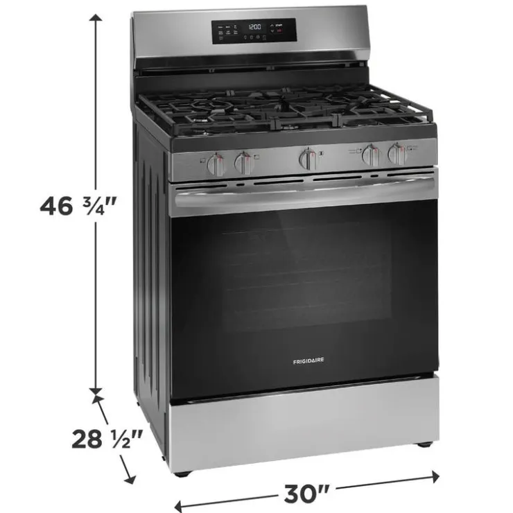 Frigidaire Range 30" Electric Gas - FCRG3083AS Stainless Best