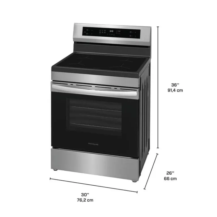 Frigidaire Range 30" Electric Induction - FCRI306CAS Stainless Online