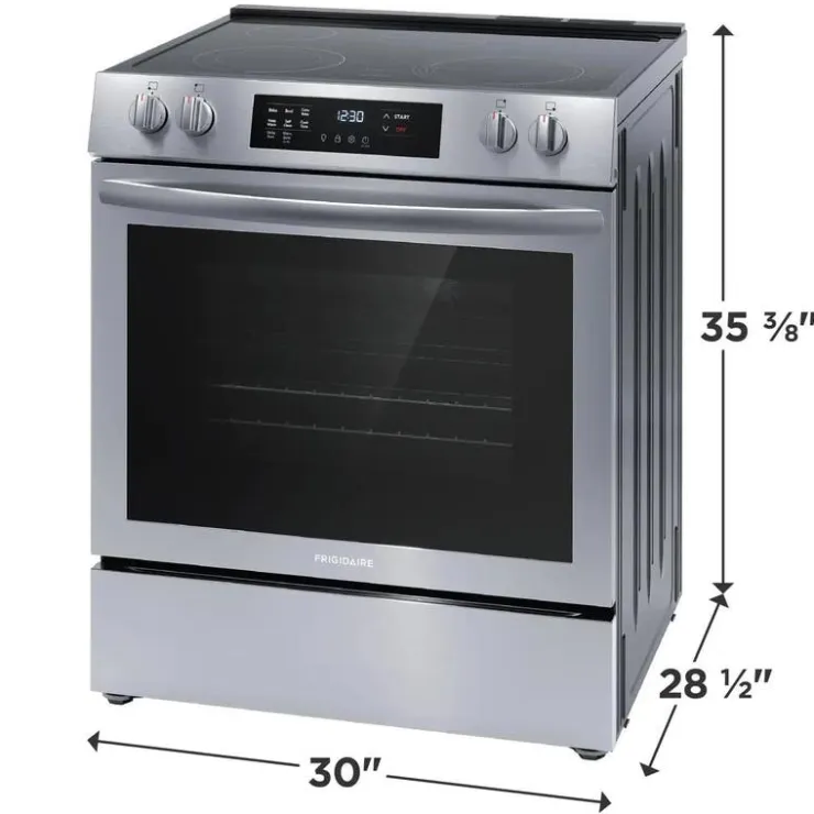 Frigidaire Range 30" Electric Glass-Ceramic - FCFE308CAS Stainless Best