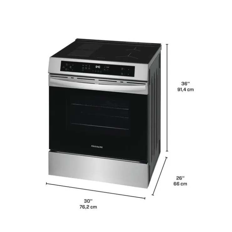 Frigidaire Range 30" Electric Induction - FCFI308CBS Stainless New