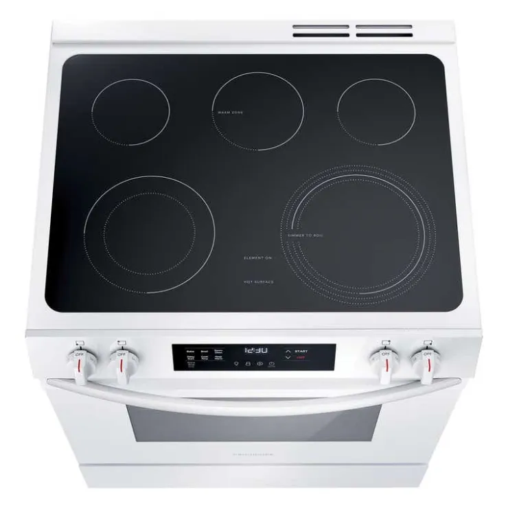 Frigidaire Range 30" Electric Glass-Ceramic - FCFE306CAW White