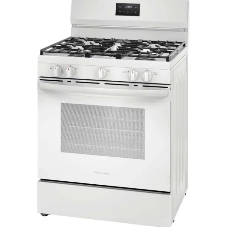 Frigidaire Range 30" Electric Gas - FCRG3052BW White Discount