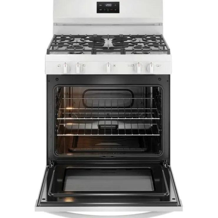 Frigidaire Range 30" Electric Gas - FCRG3052BW White Discount