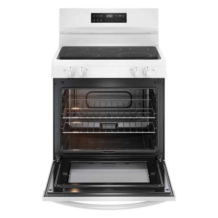 Frigidaire Range 30" Electric Glass-Ceramic - FCRE306CAW White Hot