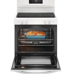 Frigidaire Range 30" Electric Glass-Ceramic - FCRE306CAW White Hot