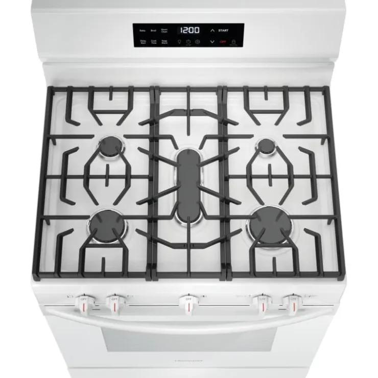 Frigidaire Range 30" Electric Gas - FCRG3062AW White Sale