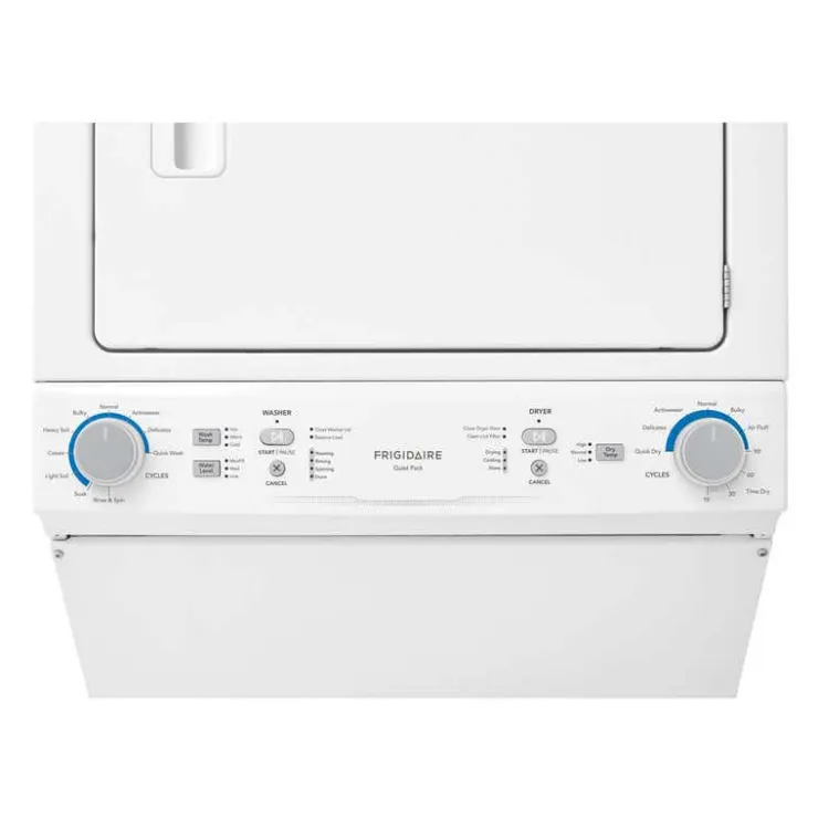 Frigidaire Washer/Dryer Laundry Center, , 27'', Top-Load, 850 - FLCE752CAW White Online